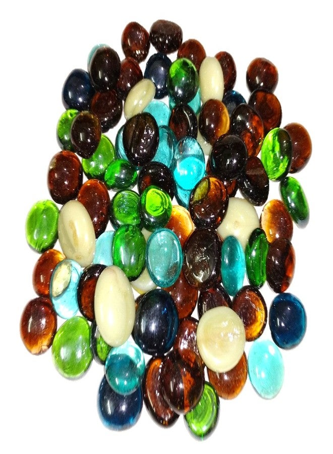 دي أس أحجار/حصى/أحجار/خرز زجاجي متعدد الألوان من دي إس، حوالي 80 قطعة - Image 2